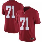 Men's Alabama Crimson Tide #71 Darrian Dalcourt Crimson Limited NCAA College Football Jersey 2403GJNM8